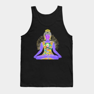 Yoga Design For Yoga Lover Gift For Meditation Lover Meditation Gift For Yoga Lover Tank Top